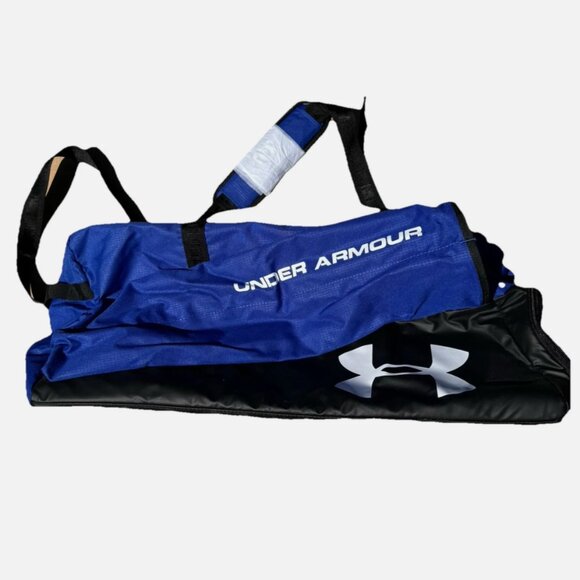 UA Under Armour STORM Cleanup Duffel Blue Baseball Equipment Bat Bag 25" NEW HTF - Picture 1 of 10